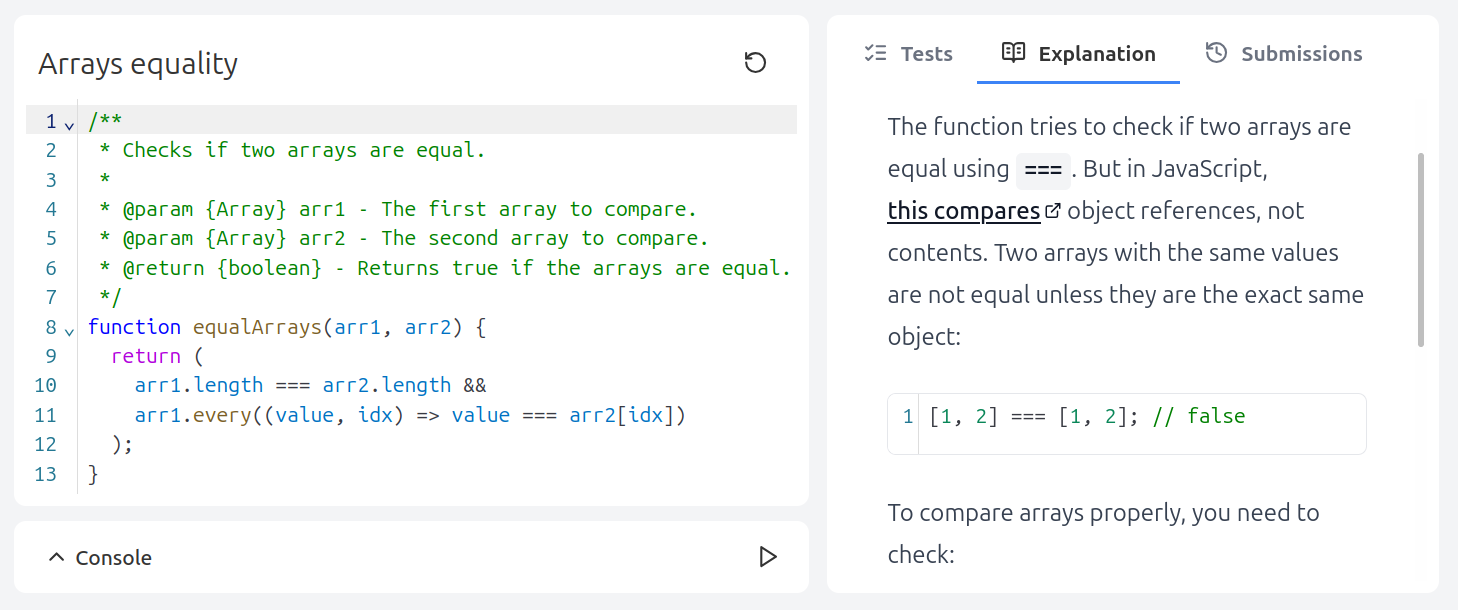 Detailed explanation of the solution and concepts